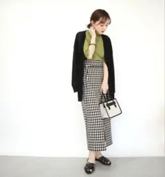 terawear emu チェックスカート