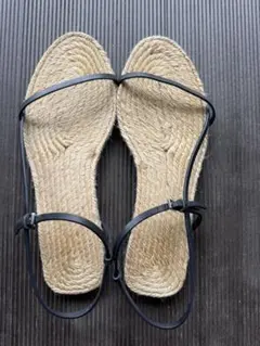 Theraw BARE SANDAL ESPA FLAT SANDAL NAVY