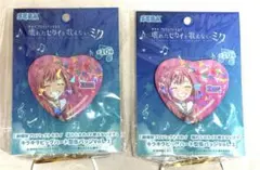 プロセカ　鳳えむ　キラキラビッグハート缶バッジ　劇場版プロジェクトセカイ