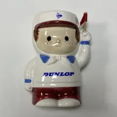 レトロ　ダンロップ　貯金箱　陶器製　DUNLOP　ゴルフキャディ