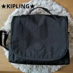 キプリング　KIPLING ショルダーバッグ　ブラック