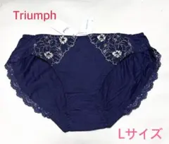 Triumph トリンプ アザレア レギュラーショーツ Lサイズ ネイビーのサムネイル