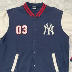 ニューヨーク ヤンキース マジェスティック スタジャン バーシティジャケット
