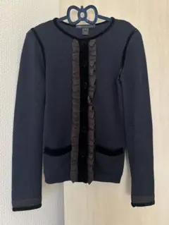 MARC BY MARC JACOBS 紺色 カーディガン 長袖