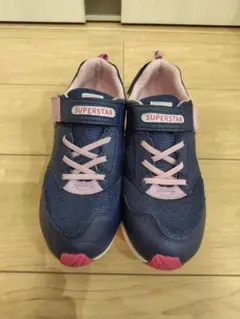 ■新品■SUPERSTARスーパースタースニーカー 24cmネイビー新学期