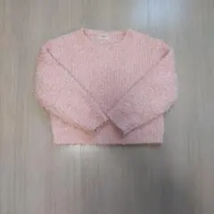 OPAQUE.CLIP ピンク 長袖セーター