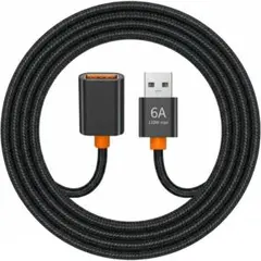 USB 2.0 延長ケーブル 1.0m タイプAのサムネイル