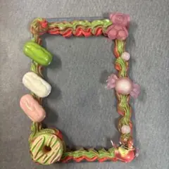 硬質カードケース　デコケース　桜餅イメージ