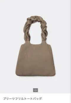 美品　GUプリーツフリルトートバッグのサムネイル
