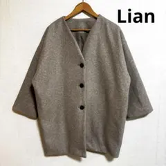 完売品♡Lian♡ ノーカラーミドルコート
