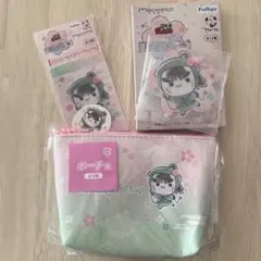 忍たま乱太郎　桜もちぴこの段　中在家長次　ポーチ