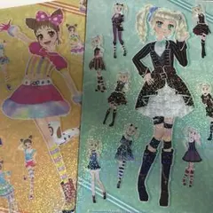 アイカツ　クリアファイルコレクション　おとめ＆ユリカ