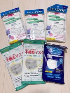 マスク 新品未開封 6セット 64枚