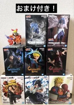 NARUTO 人気プライズフィギュア　9点セット　まとめ売り　おまけ付き‼︎のサムネイル