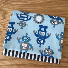4780【2点100円、3点200円引き】ロボット柄移動ポケット