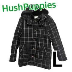 ♡Hush Puppies チェック柄ジャケット Lサイズ