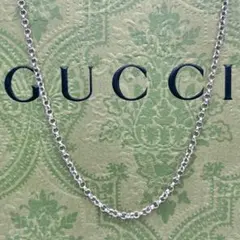 【美品】GUCCI グッチ 燻し ロールチェーン ネックレス Ag925 美品】GUCCI グッチ 燻し ロールチェーン ネックレス Ag925 - メルカリ