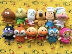 チェーンなし/アンパンマンふわふわ指人形