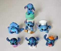 リロ＆スティッチボトルキャップマスコット+なかよしペアスイング+おまけ全9体