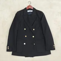 美品】SLOBE IENA 金ボタン ダブルジャケット 紺ブレ スローブイエナ
