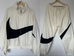 未使用 NIKE セットアップ S 上下 ナイロンジャケット ビッグスウォッシュ NIKE BIG SWOOSH セットアップ 上下セット ビッグスウッシュ