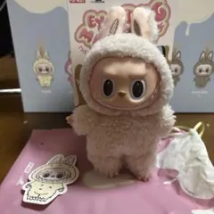 正規品定価★POPMART ラブブ マカロン ソイミルク　soy milk 白