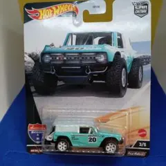 ミニカー　Hot Wheels Ford Bronco 1/64