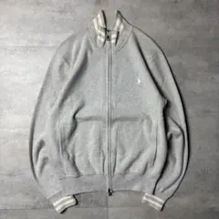 90s ポロバイラルフローレン ダブルジップスウェット トラックジャケット