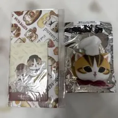 モフサンド もふもふマーケット ノベルティ おかおぬいぐるみバッジ ポチ袋