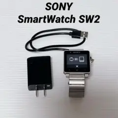 SONY SmartWatch SW2 シルバー 本体 スマートウォッチ 腕時計