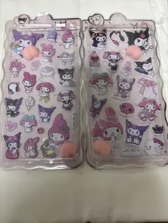 サンリオ ぷくっとシール 2点セット クロミ マイメロディ