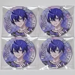 めておら Meteorites 缶バッジ 夏ビジュ 心音 等身 4個セット