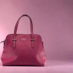 kate spade ケイトスペード ハンドバッグ　ピンク系　レザー