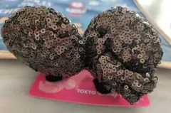 ミニー　パッチン　スパンコールブラウン✨️ヘアピン　新品　ディズニーリゾート