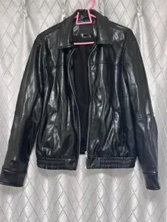 ZARA 黒レザージャケット 155/76のサムネイル