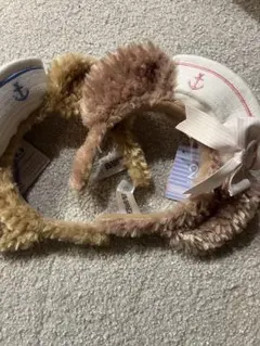 香港ディズニー新作　春日　ダッフィー　シェリーメイ　マリン　カチューシャ