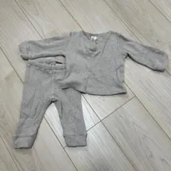 H&M ベビー セットアップ ワッフル生地