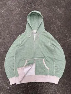 み*ん様 【レア】old uniqlo zip hoodie gingham c