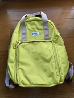 アネロ　グランデ　リュック イエロー　anello GRANDE