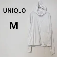ユニクロ UNIQLO エアリズムUVカットメッシュパーカ 長袖 M