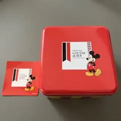 Gateau Festa Harada ミッキーマウス 空き缶 ステッカー付き