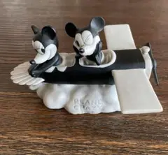 Disney ディズニー ミッキー＆ミニー プレーンクレイジー 置物　おまけ付き