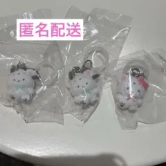 めじるしアクセサリー サンリオ　ふわふわスノー ハローキティ　ポチャッコ