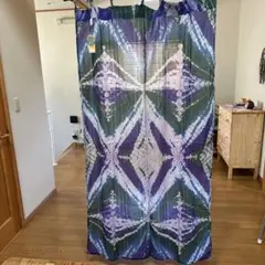 タイダイ染めノレン