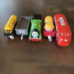 プラレール　トーマスとチャギントンのウィルソン貨車セット