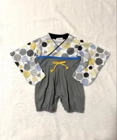 未使用 男の子 ベビー 袴 ロンパース 和装 お食い初め 初節句 お宮参り