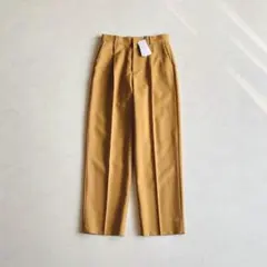 LE CIEL BLEU ウール100% センタープレス スラックス パンツのサムネイル