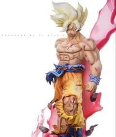 ドラゴンボールガレージキット 超サイヤ人3孫悟空 レジン スタチュー