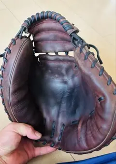 アンティーク キャッチャーミット 戦前 昭和レトロ ヴィンテージ 野球