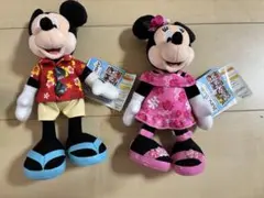 新品　ディズニーリゾート　ミッキー ミニー ポージープラッシー　夏　コスチューム